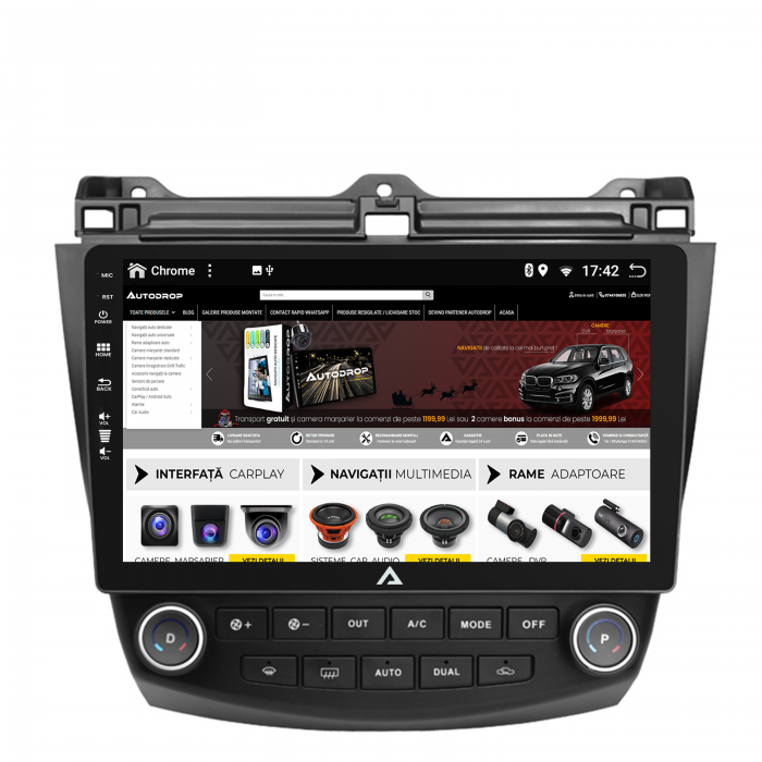 Navigatie Android 12 Honda Accord 7 QLED | AutoDrop.ro [11]