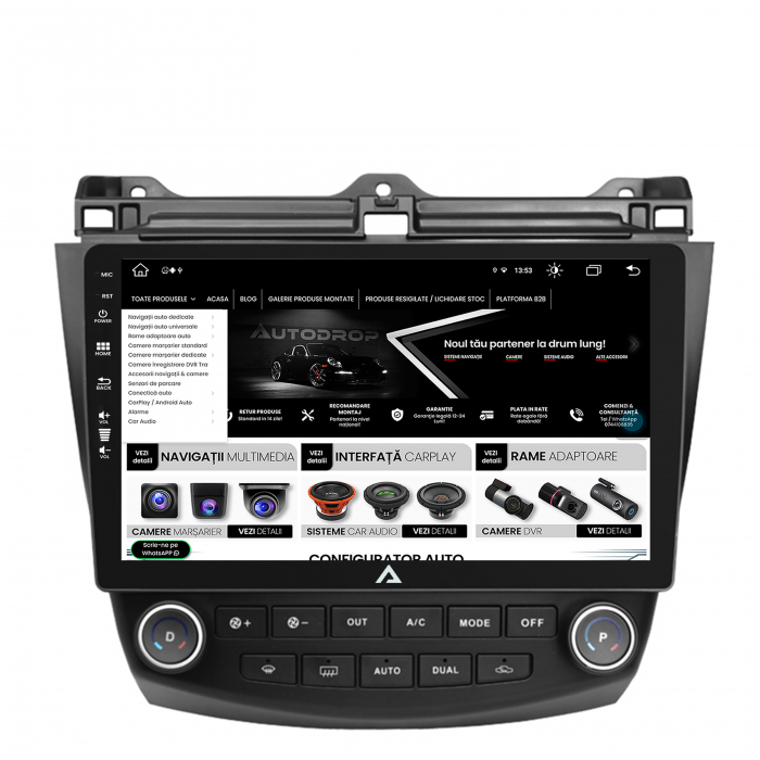 Navigatie Android 13 Honda Accord 7 8GB | AutoDrop.ro [4]