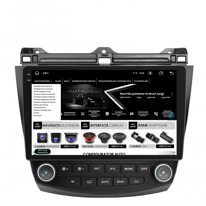 Navigatie Android 2K 13 Honda Accord 7 4GB | AutoDrop.ro [11]