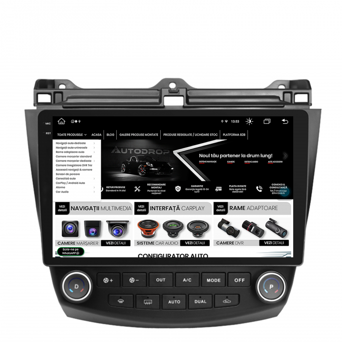 Navigatie Android 2K 13 Honda Accord 7 8GB | AutoDrop.ro [12]