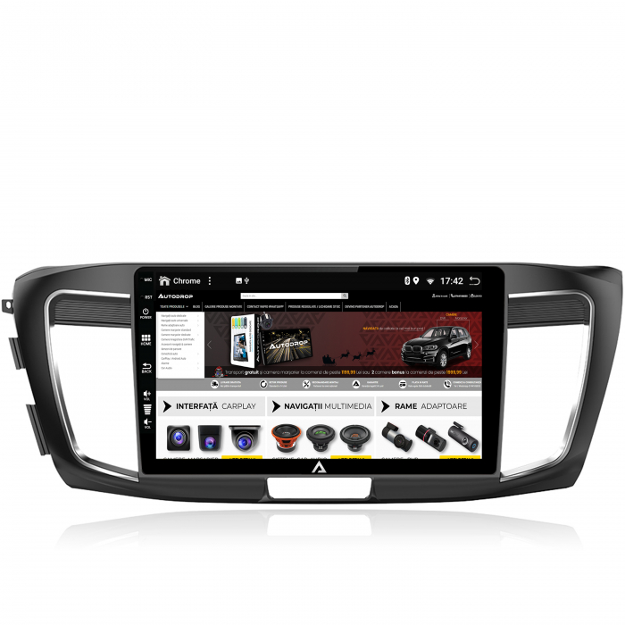 Navigatie Android 12 Honda Accord 9 QLED | AutoDrop.ro [11]
