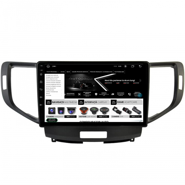 Navigatie Android 13 Honda Accord 8 8GB | AutoDrop.ro [4]