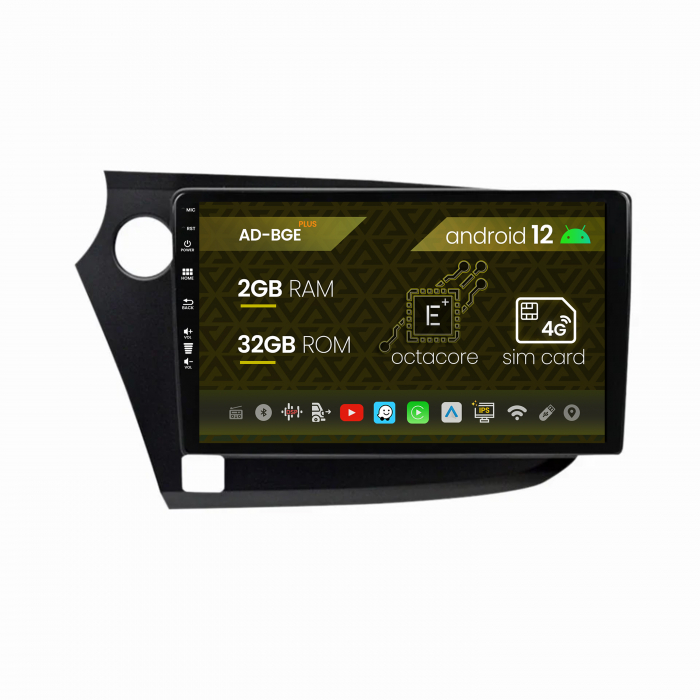 Carplay Android 12 Honda Insight (2009-2014) | AutoDrop.ro [1]