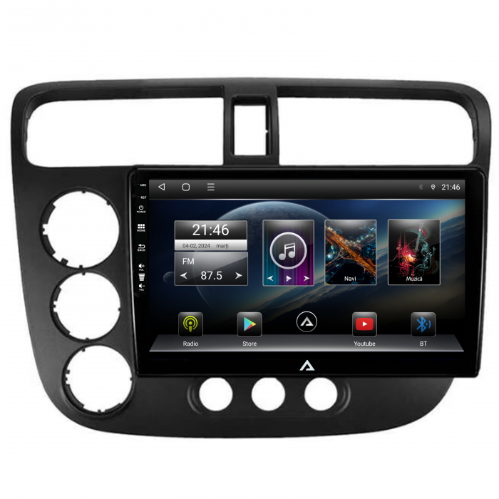 Carplay Android 12 Honda Civic 2gb | AutoDrop.ro [4]