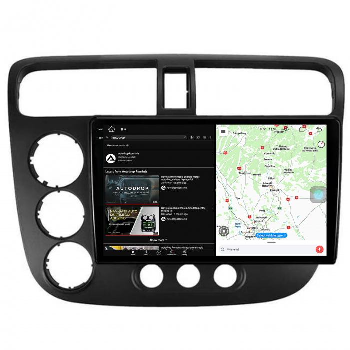 Navigatie Android 13 2K Honda Civic 4+64GB | AutoDrop.ro [6]