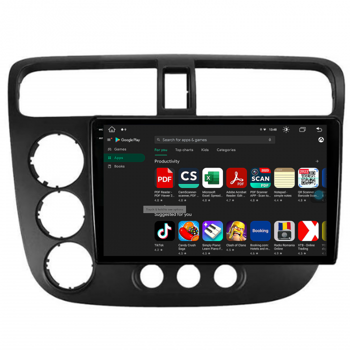 Navigatie Android 13 2K Honda Civic 4+64GB | AutoDrop.ro [12]