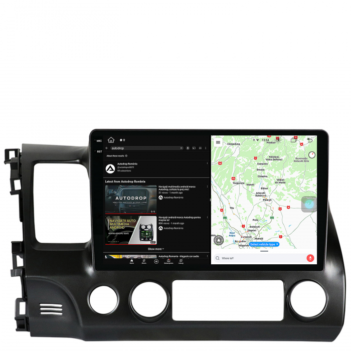 Navigatie Android 2K 13 Honda Civic 4+64GB | AutoDrop.ro [6]