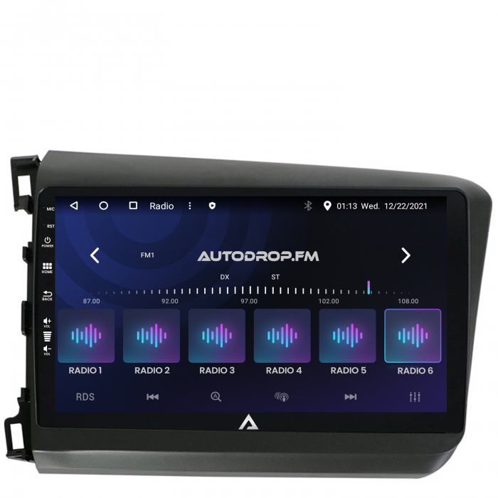 Navigatie QLED Android 12 Honda Civic | AutoDrop.ro [4]