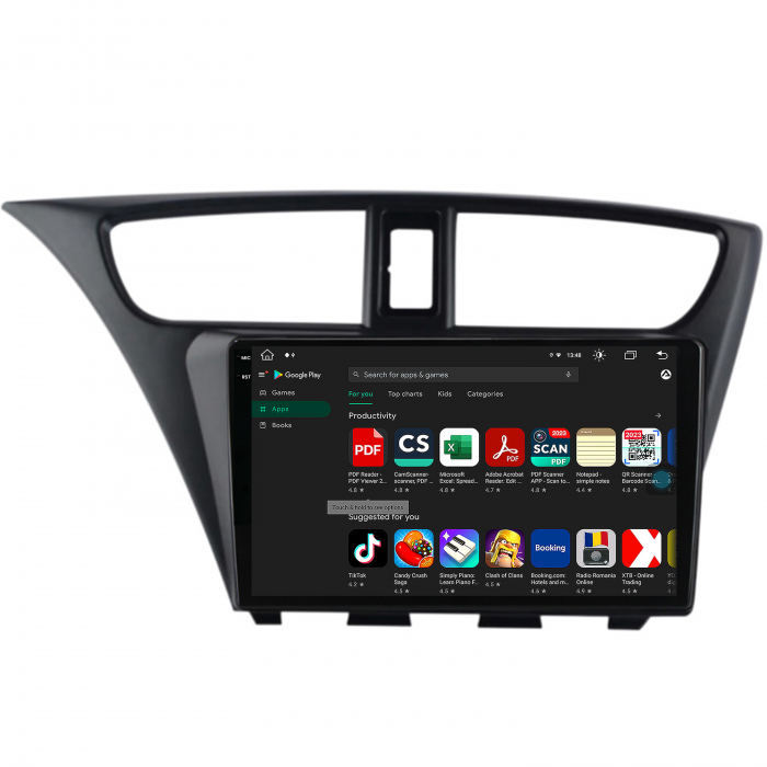 Navigatie Android 13 2K Honda Civic 8+256GB | AutoDrop.ro [9]