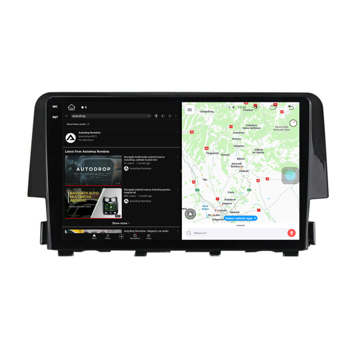 Navigatie Android 2K 13 Honda Civic X 8GB | AutoDrop.ro [5]