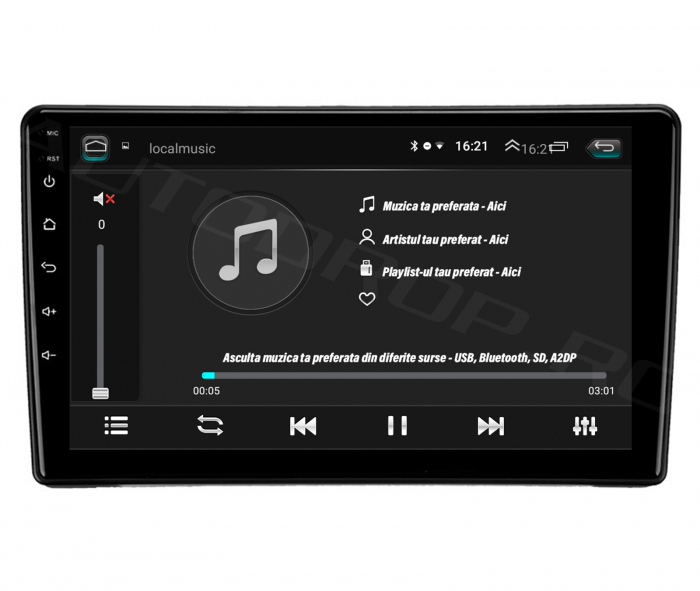 Navigatie Universala, ecran 10.1 inch, 1+16GB | AutoDrop.ro [6]