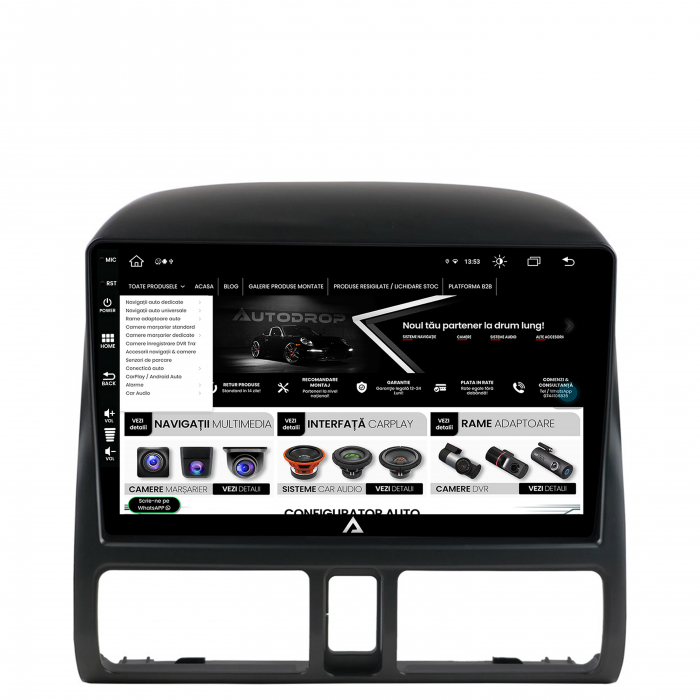 Navigatie Android 13 Honda CR-V 8+256GB | AutoDrop.ro [6]