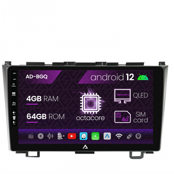 Navigatie Android 12 Honda CRV QLED | AutoDrop.ro [2]