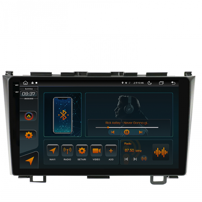 Navigatie Android 2K 13 Honda CRV 4+64GB | AutoDrop.ro [2]
