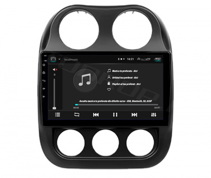Navigatie Android Jeep Compass 2009+ 1GB | AutoDrop.ro [12]