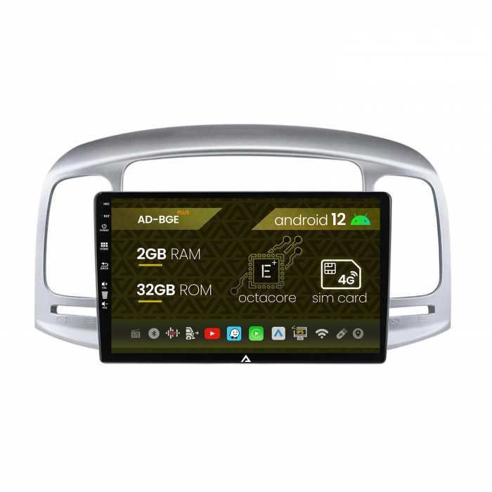 Carplay Android Hyundai Accent (2006-2011) 2+32GB | AutoDrop.ro [1]