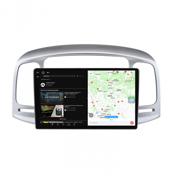 Carplay Android 2K Hyundai Accent (2006-2011) 4+64GB | AutoDrop.ro [5]