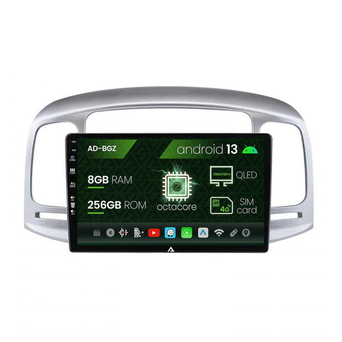 Carplay Android Hyundai Accent (2006-2011) 8+256GB | AutoDrop.ro [1]
