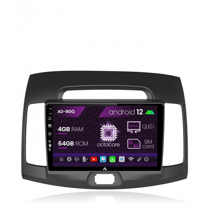 Carplay Android Hyundai Elantra 2007+ QLED | AutoDrop.ro [2]