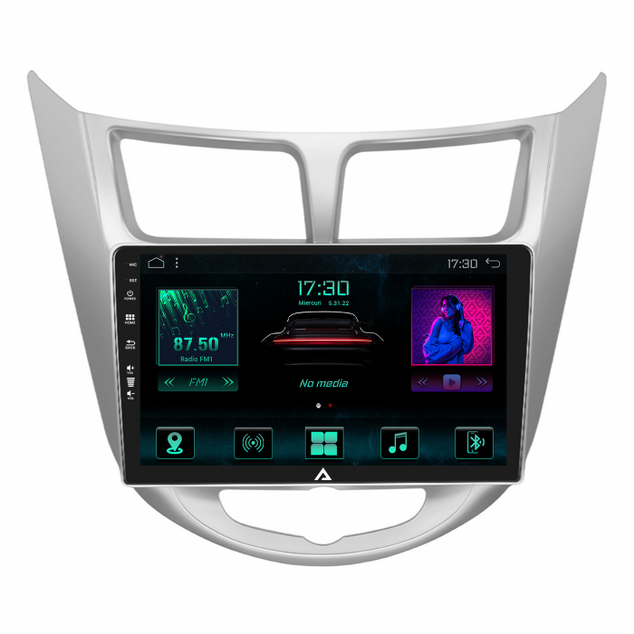 Carplay Android Hyundai Accent (2011-2016) 4+64 | AutoDrop.ro [2]