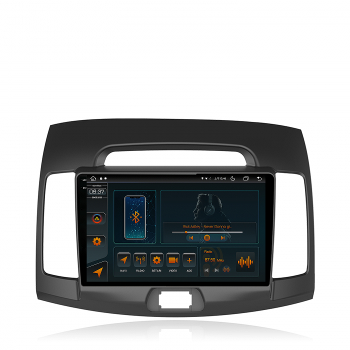 Carplay Android 2K Hyundai Elantra 2007+ 4+64GB | AutoDrop.ro [2]