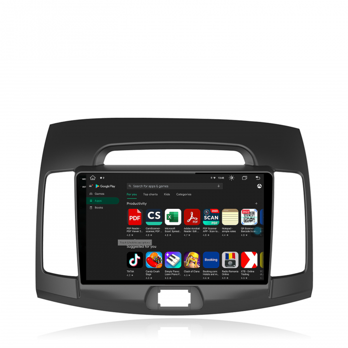 Carplay Android 2K Hyundai Elantra 2007+ 4+64GB | AutoDrop.ro [10]
