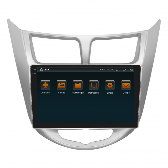 Carplay Android 2K Hyundai Accent (2011-2016) 4+64GB | AutoDrop.ro [4]