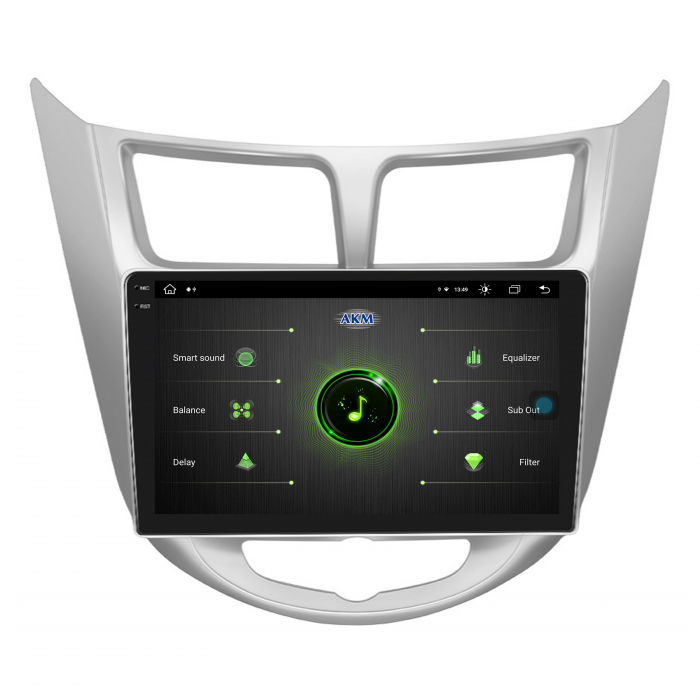 Carplay Android 2K Hyundai Accent (2011-2016) 8+256GB | AutoDrop.ro [8]