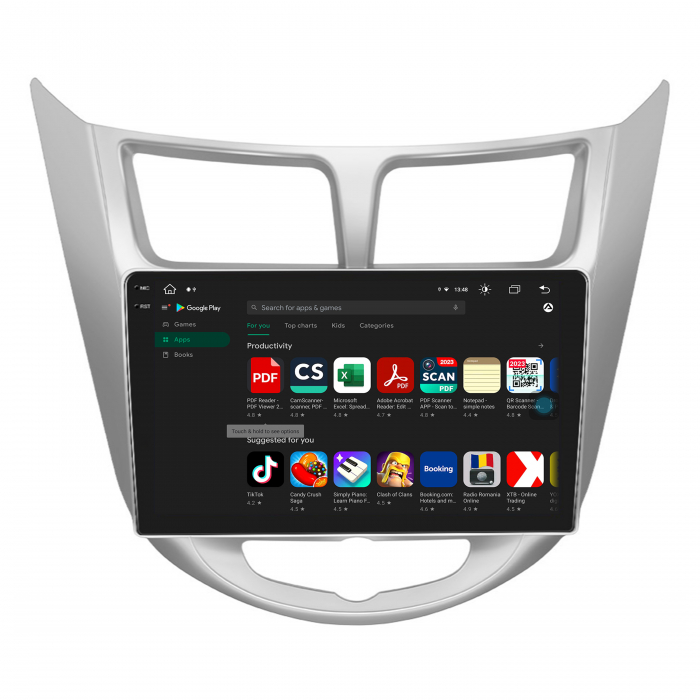 Carplay Android 2K Hyundai Accent (2011-2016) 8+256GB | AutoDrop.ro [10]