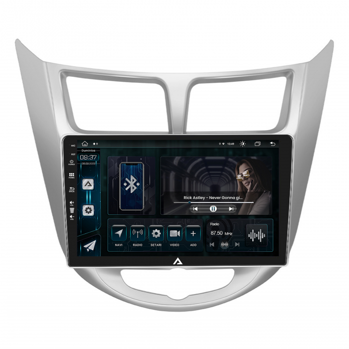 Carplay Android Hyundai Accent (2011-2016) 8+256GB | AutoDrop.ro [2]