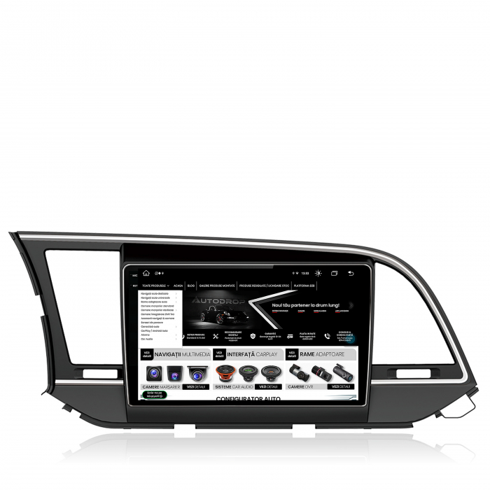Navigatie Android 13 2K Hyundai Elantra 4GB | AutoDrop.ro [11]