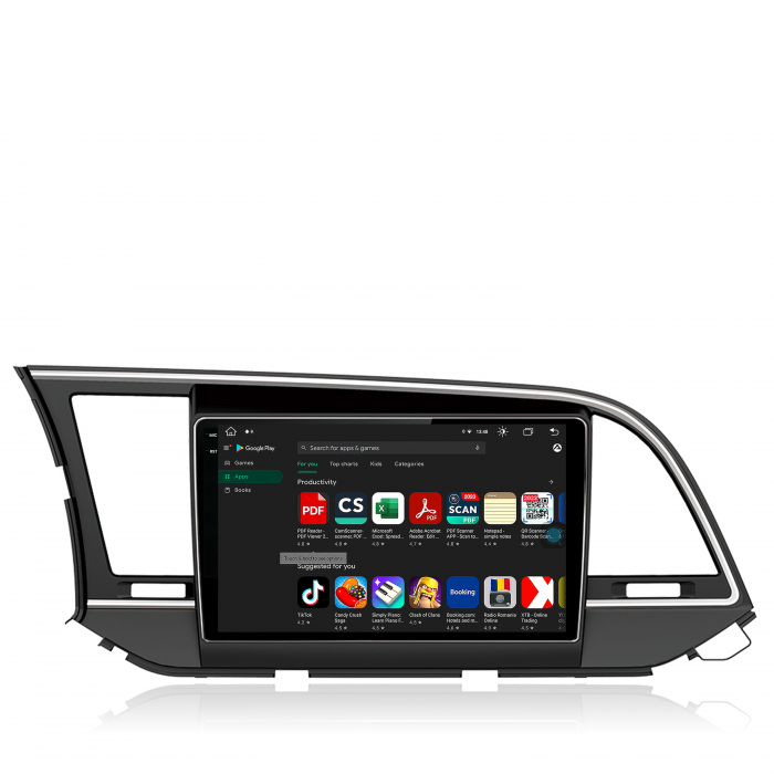 Navigatie Android 13 2K Hyundai Elantra 4GB | AutoDrop.ro [9]