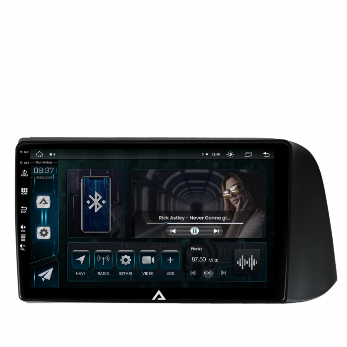 Carplay Android AD-BGB Hyundai I10 2020+ 8GB | AutoDrop.ro [2]