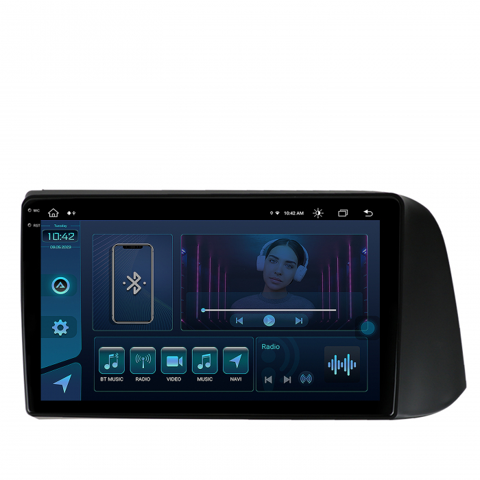 Carplay Android AD-BGB Hyundai I10 2020+ 8GB | AutoDrop.ro [2]
