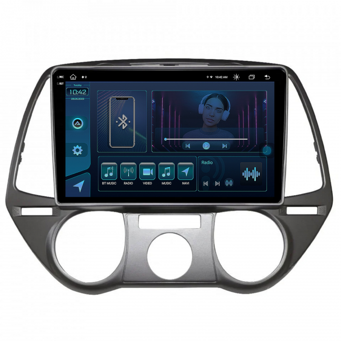 Navigatie Android 2K Hyundai I20 2008-2012 8GB | AutoDrop.ro [2]