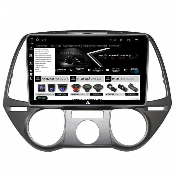 Navigatie Android Hyundai I20 2008-2012 8GB | AutoDrop.ro [4]