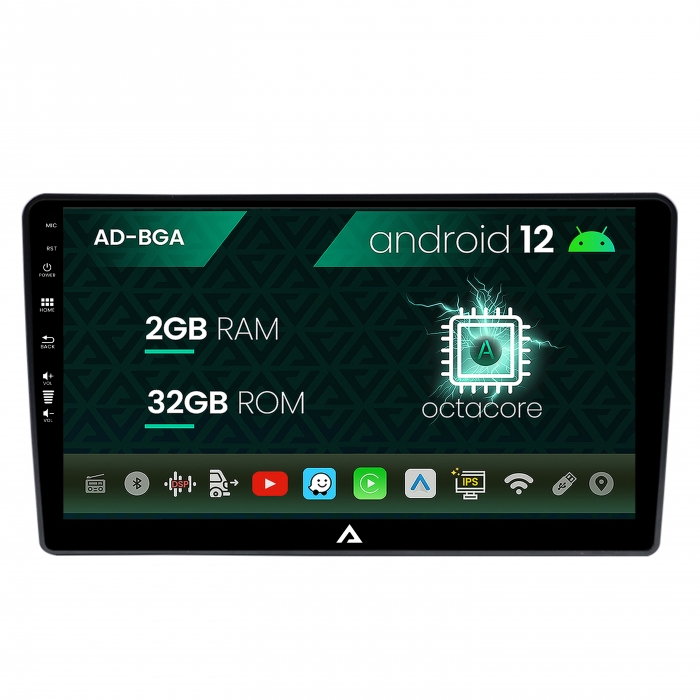 Navigatie Hyundai I40 (2012-2020), Android 12, A-Octacore 2GB RAM + 32GB ROM, 9 Inch - AD-BGA9002+AD-BGRKIT220V2