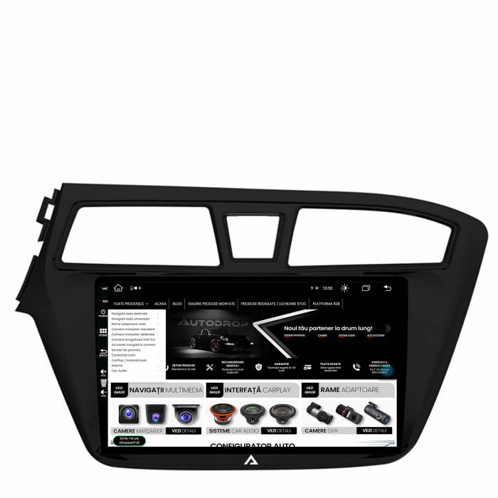 Navigatie Android Hyundai I20 2014-2018 8GB | AutoDrop.ro [4]