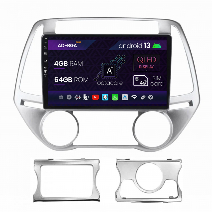Navigatie Android Hyundai I20 2012-2014 4GB | AutoDrop.ro [1]