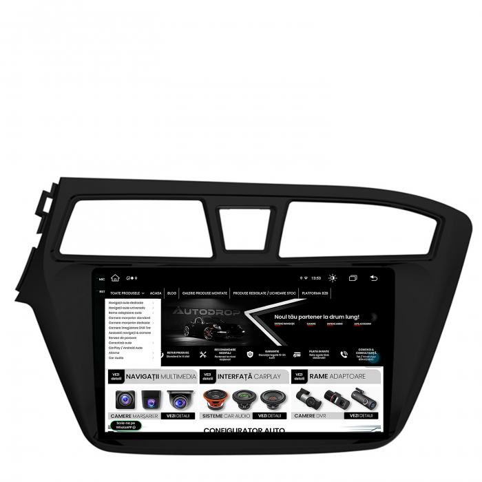 Navigatie Android 2K Hyundai I20 2014-2018 4GB | AutoDrop.ro [11]