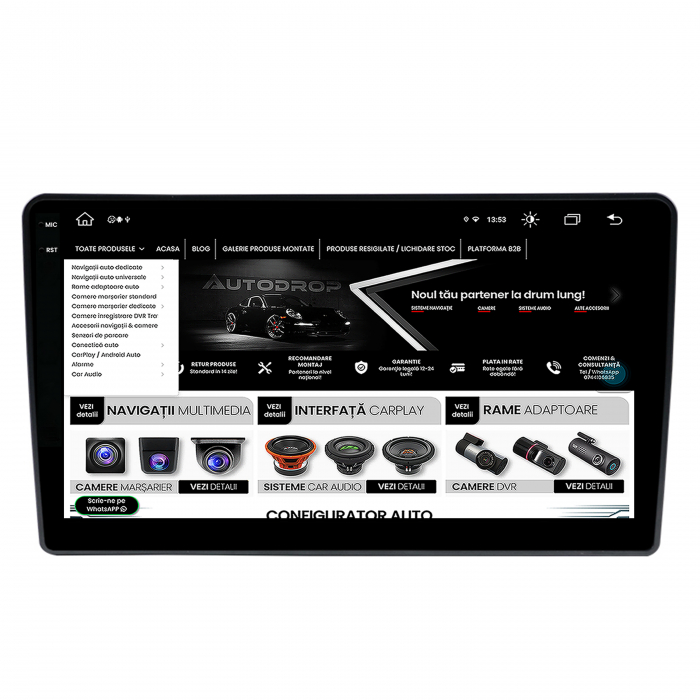Navigatie Android 2K Hyundai I40 2012-2020 4GB | AutoDrop.ro [12]