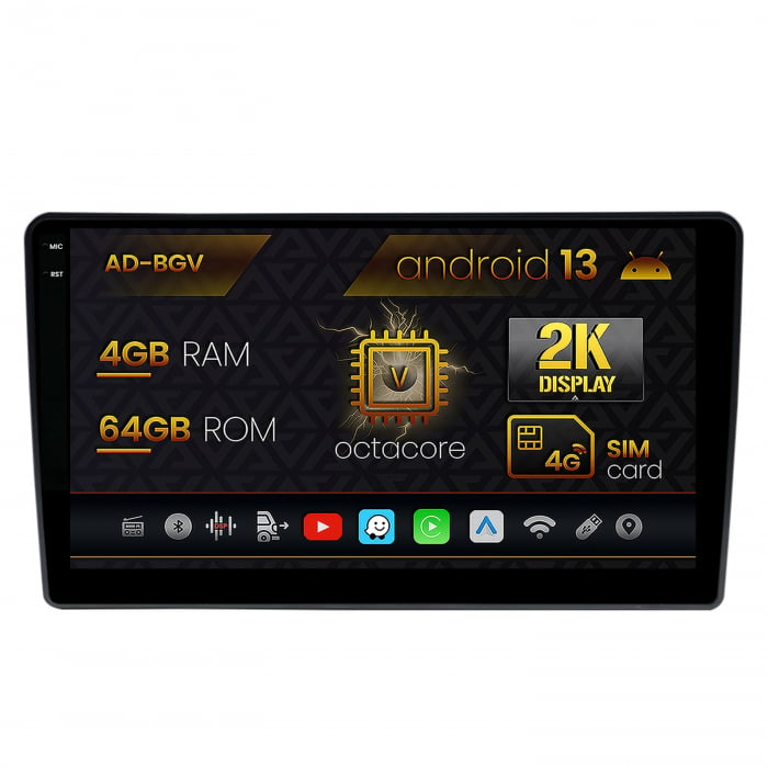 Navigatie Hyundai I40 (2012-2020), Android 13, V-Octacore 4GB RAM + 64GB ROM, 9.5 Inch - AD-BGV9004+AD-BGRKIT220V2