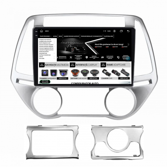 Navigatie Android 2K Hyundai I20 2012-2014 4GB | AutoDrop.ro [10]