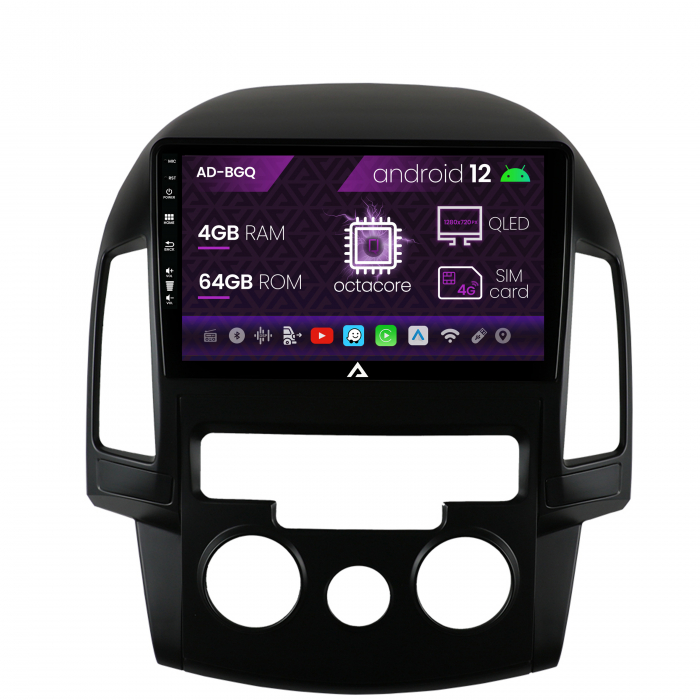 Android 12 Hyundai I30 Clima M QLED | AutoDrop.ro [2]