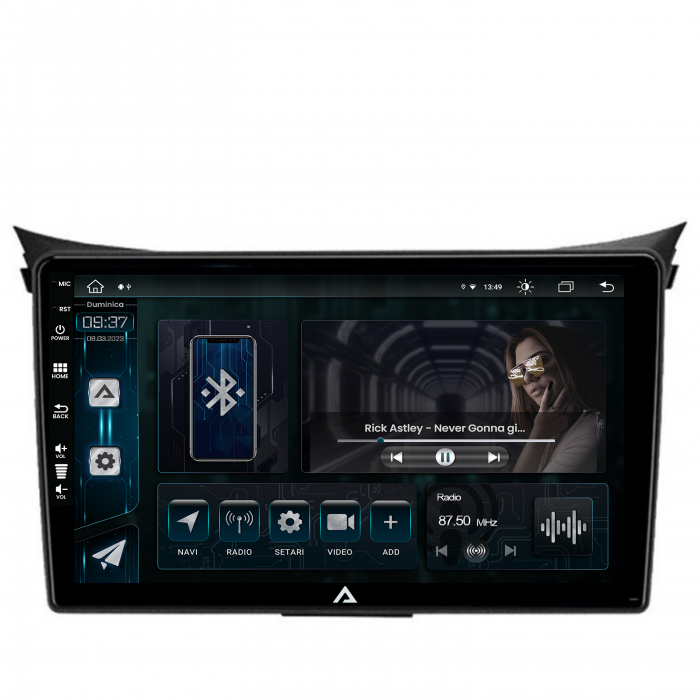 Navigatie Android Hyundai I30 AD-BGZ 8GB | AutoDrop.ro [2]