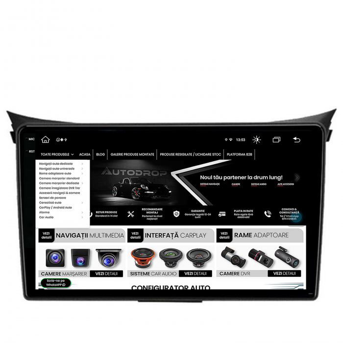 Navigatie Android 2K Hyundai I30 AD-BGX 8GB | AutoDrop.ro [12]
