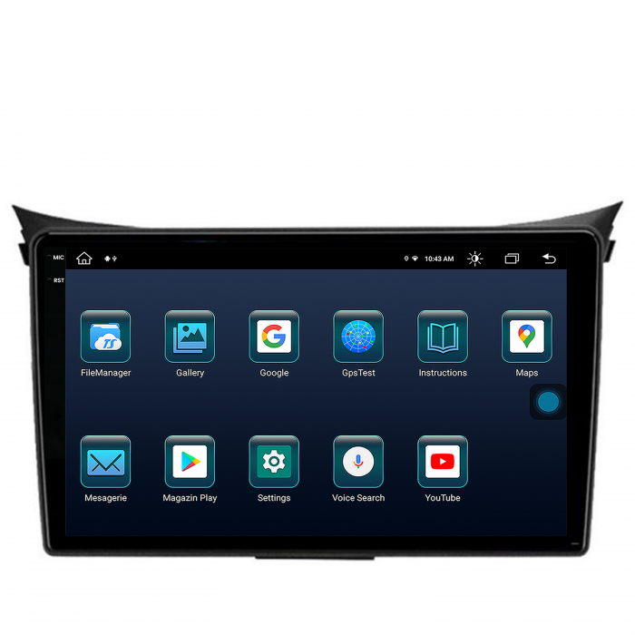 Navigatie Android 2K Hyundai I30 AD-BGX 8GB | AutoDrop.ro [4]