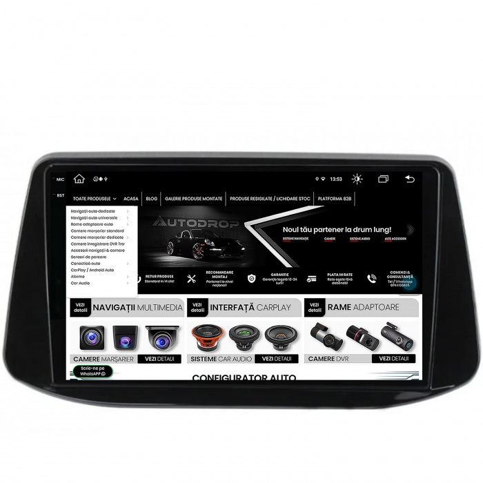 Navigatie Android Hyundai I30 AD-BGX 8GB | AutoDrop.ro [8]