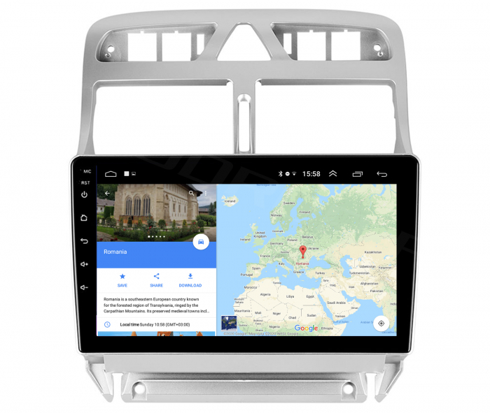 Navigatie Dedicata Peugeot 307 Android 1GB | AutoDrop.ro [5]