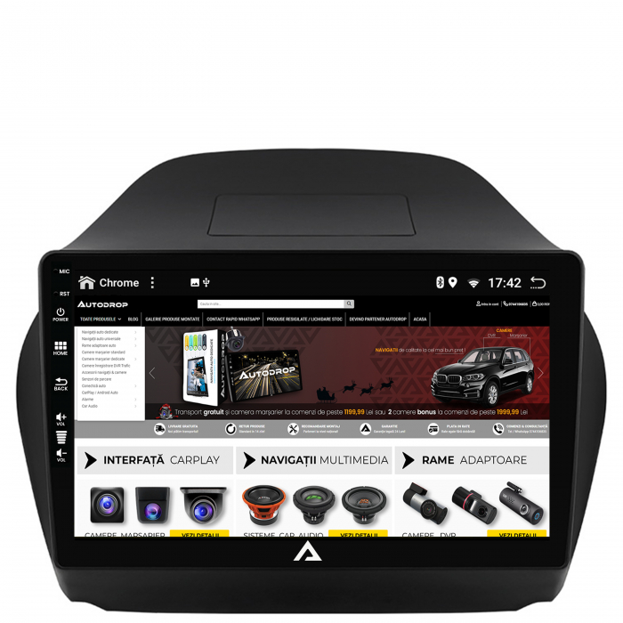 Navigatie Android 12 Hyundai IX35 QLED | AutoDrop.ro [11]
